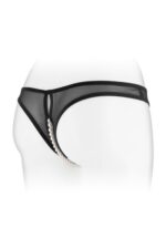 Трусики з перлинами і доступом Fashion Secret Sophie Black - Зображення 2