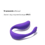 Вібратор для пар Adrien Lastic Mini Romeo II з пультом LRS і двома моторчиками - Зображення 3