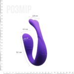 Вібратор для пар Adrien Lastic Mini Romeo II з пультом LRS і двома моторчиками - Зображення 2