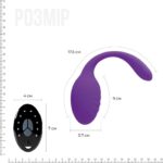 Віброяйце зі стимулятором клітора Adrien Lastic Smart Dream II з пультом LRS, можна під одяг - Зображення 2