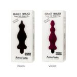 Анальна пробка з вібрацією Adrien Lastic Bullet Amuse Black, макс. діаметр 3,9 см - Зображення 6