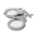 Наручники металеві Adrien Lastic Handcuffs Metallic (поліцейські) - Зображення 2