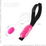 Виброяйце Adrien Lastic Playball для стимуляції точки А, з турборежимом, кріплення до ноги - Зображення 2