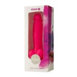 Фалоімітатор Alive Adam Pink S, двошаровий, силікон + Silexpan, діаметр 3,5 см - Зображення 2