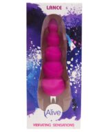 Анальний вібростимулятор Alive Lance, силікон, макс. діаметр 2,9 см (передостання кулька) - Зображення 2