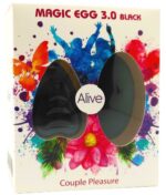 Віброяйце Alive Magic Egg 3.0 Black із пультом ДУ - Зображення 2