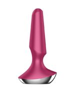 Анальна смарт-вібропробка Satisfyer Plug-ilicious 2 Berry - Зображення 2