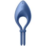 Ерекційне смарт-віброкільце ласо з регулюванням розміру Satisfyer Bullseye Blue - Зображення 2