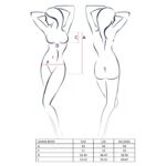 Боді монокіні Passion ADARA BODY L/XL, black - Зображення 2