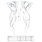 Костюм медсестри Passion AKKIE SET S/M, white, сорочка, трусики, шапочка - Зображення 2