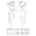 Корсет з пажами Passion KATRISS CORSET XXL/XXXL, black, трусики, шнурівка - Зображення 5