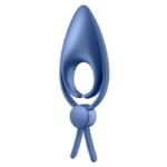 Ерекційне віброкільце ласо з регулюванням розміру Satisfyer Sniper Blue - Зображення 2