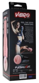 Мастурбатор з вібрацією Fleshlight Vibro Pink Lady Touch, три віброкулі, стимулювальний рельєф - Зображення 6