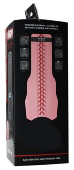 Мастурбатор з вібрацією Fleshlight Vibro Pink Lady Touch, три віброкулі, стимулювальний рельєф - Зображення 7