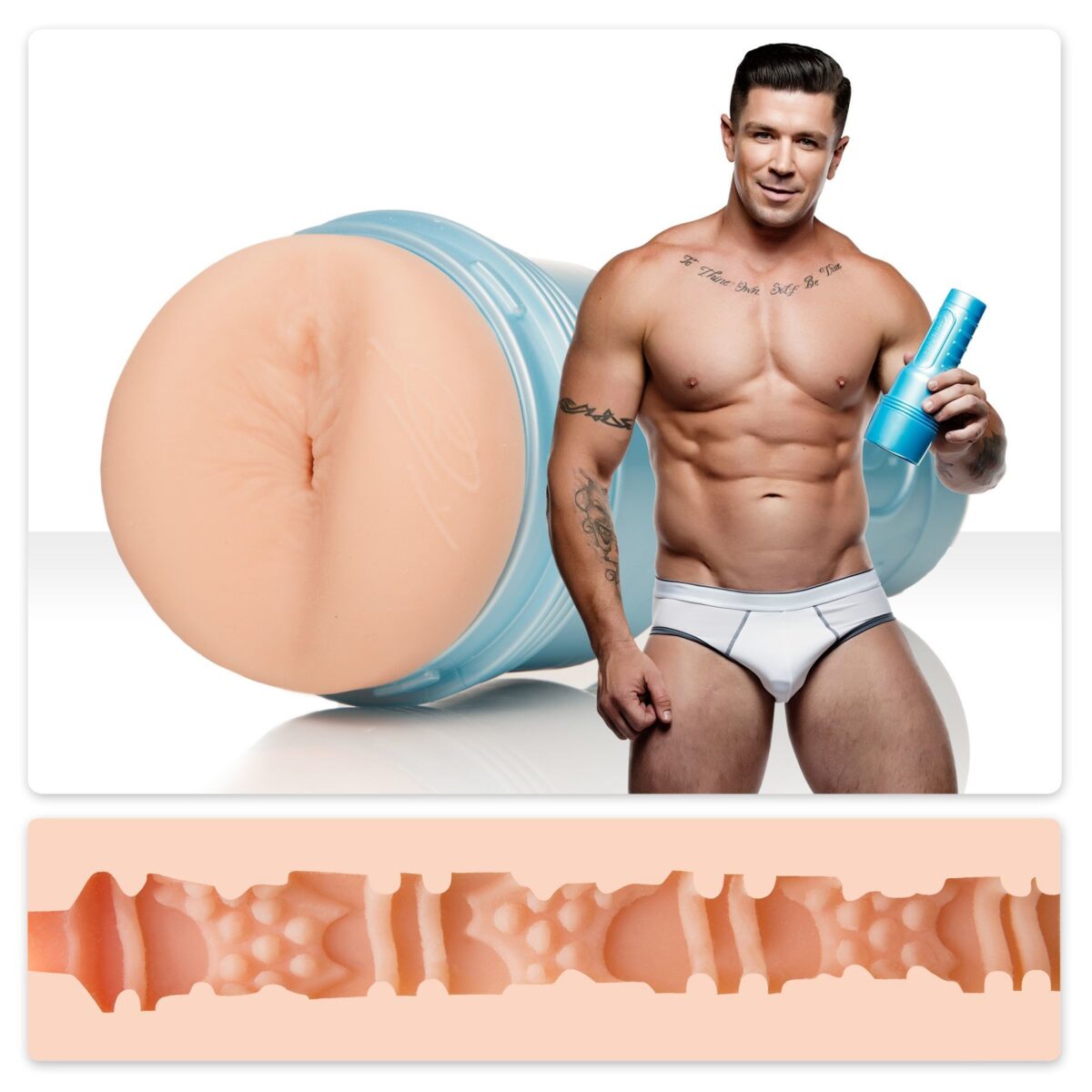 Мастурбатор попка Fleshjack Boys: Trenton Ducati Titanium - Зображення 1