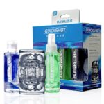 Мастурбатор Fleshlight Quickshot Vantage Value Pack: змазка і засіб для чищення - Зображення 3