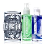 Мастурбатор Fleshlight Quickshot Vantage Value Pack: змазка і засіб для чищення - Зображення 2