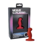 Вібромасажер простати Nexus G-Play Plus S Red, макс діаметр 2,3 см, перезаряджуваний - Зображення 3