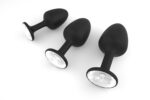 Анальна пробка Dorcel Geisha Plug Diamond M з кулькою всередині, створює вібрації, макс. діам. 3,2см - Зображення 2