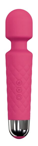 Мінівібромасажер Dorcel Wand Wanderful Magenta потужний, водонепроникний - Зображення 4