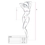 Бодістокінг Passion BS064 One Size, Red, боді, закрите плече, відкритий доступ - Зображення 3