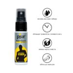 Пролонгувальний спрей pjur Superhero Strong Spray 20 ml, з екстрактом імбиру, всотується в шкіру - Зображення 2