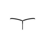 Трусики мереживні Passion Exclusive ATHENA THONG S/M, black - Зображення 4
