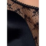 Розпродаж!!! Боді-монокіні з глибоким декольте PETRA BODY black XXL/XXXL — Passion Exclusive - Зображення 3