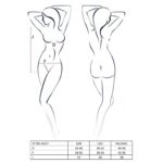 Розпродаж!!! Боді-монокіні з глибоким декольте PETRA BODY black XXL/XXXL — Passion Exclusive - Зображення 4