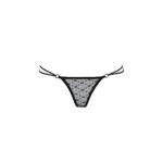 Трусики на зав'язочках з боків Passion Exclusive ZITA THONG S/M, black - Зображення 5