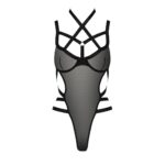 Боди-монокини Passion Exclusive HAGAR BODY XXL/XXXL, black - Зображення 5