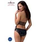 Боді монокіні під латекс Passion Exclusive LAMIS BODY L/XL, black - Зображення 2