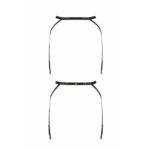 Пояс-стрепи з підв'язками для панчох Passion Exclusive MEGGY GARTER BELT S/M, black - Зображення 5
