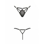 Стрінги зі стреп Passion Exclusive MEGGY THONG S/M, black - Зображення 5