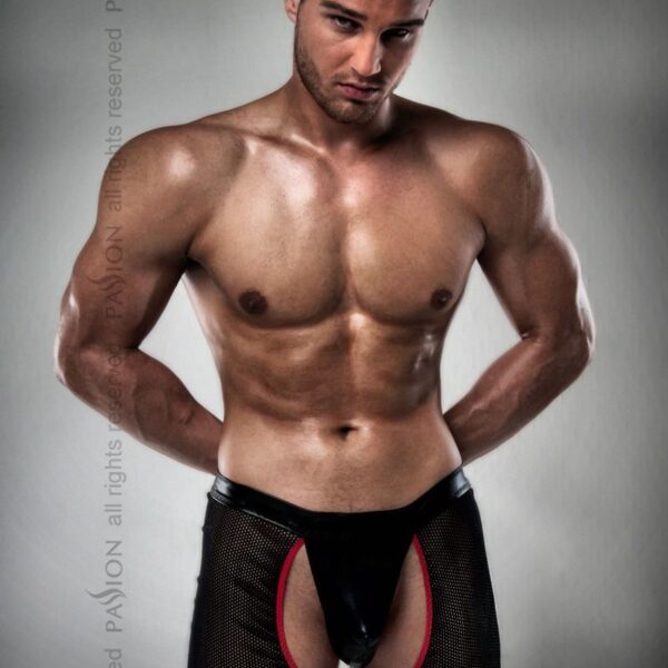 Розпродаж!!! Чоловічі трусики-шорти Passion 012 THONG black XXL/XXXL