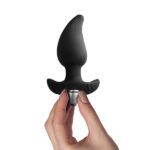 Анальний вібростимулятор Rocks Off Butt Quiver Black, стимуляція простати, макс. діаметр 4,3 см - Зображення 4