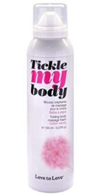 Масажна піна Love To Love TICKLE MY BODY Cotton candy (150 мл) зволожувальна - Зображення 3
