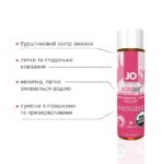 Змазка на водній основі JO NATURALOVE Strawberry (120 мл) з екстрактом ромашки та листя агави - Зображення 2