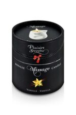 Масажна свічка Plaisirs Secrets Vanilla (80 мл) подарункове паковання, керамічний посуд - Зображення 3