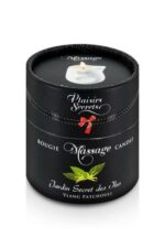 Масажна свічка Plaisirs Secrets Ylang Patchoul (80 мл) подарункова упаковка, керамічний посуд - Зображення 3