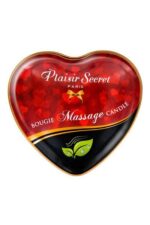 Масажна свічка серце Plaisirs Secrets Natural (35 мл) - Зображення 2