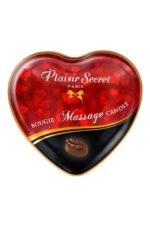 Масажна свічка-серце Plaisirs Secrets Chocolate (35 мл) - Зображення 2
