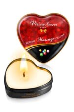 Розпродаж!!! Масажна свічка-серце Plaisirs Secrets Bubble Gum (35 мл) (термін 05.2026)