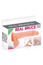 Фалоімітатор Real Body — Real Bruce Flesh, TPE, діаметр 4,2 см - Зображення 3