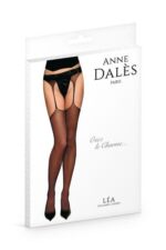 Панчохи з поясом Anne De Ales LEA T3 Black, відмінно для pinup стилю - Зображення 3