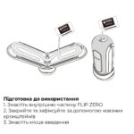 Мастурбатор Tenga Flip Zero Black, змінна інтенсивність стимуляції, розкладний - Зображення 7