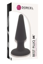 Анальна пробка Dorcel Best Plug M м'який soft-touch силікон, макс. діаметр 4,1см - Зображення 2
