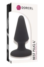 Анальна пробка Dorcel Best Plug L м'який soft-touch силікон, макс. діаметр 5,1 см - Зображення 2