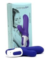 Потужний вібратор-кролик Satisfyer Vibes Magic Bunny, два мотори, литий силікон, 12 режимів роботи - Зображення 4