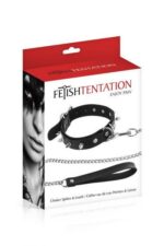 Нашийник з повідцем Fetish Tentation Spikes and Leash - Зображення 2
